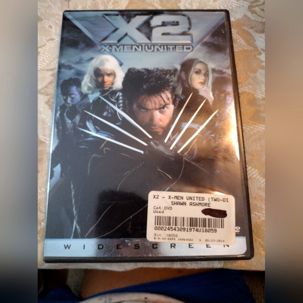 X-MEN 2/ X20 (2003) DVD Action/Superhero